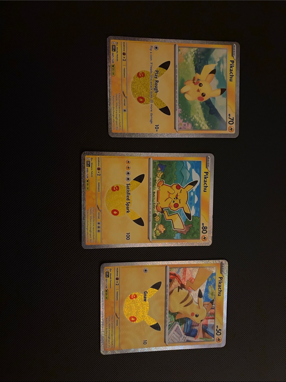 Pikachu 30th Trading Cards (3)